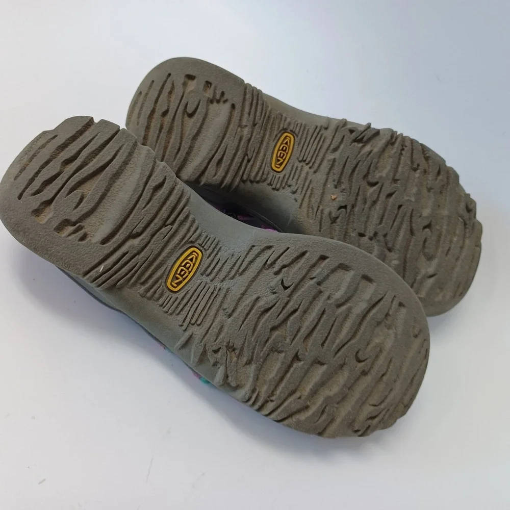 Keen Whisper Kids Purple Teal Waterproof Sport Sandals‎ Size 3 1009959